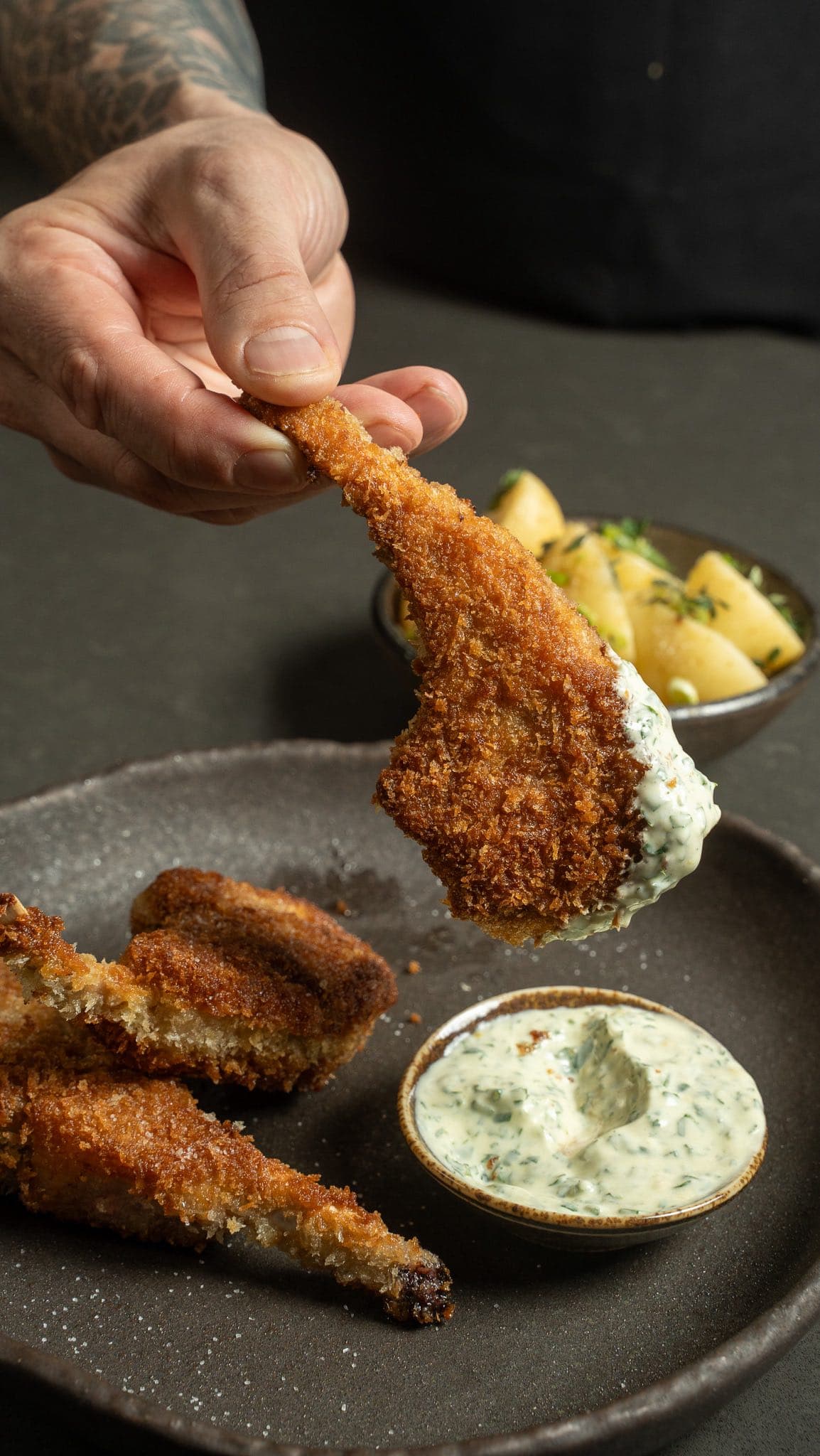 Cumin Crumbed Lamb Cutlets