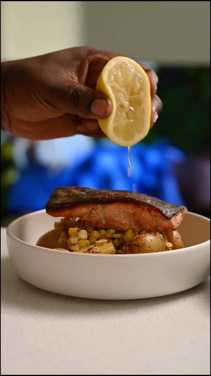 Creamy Milk-Braised Rainbow Trout with Potatoes