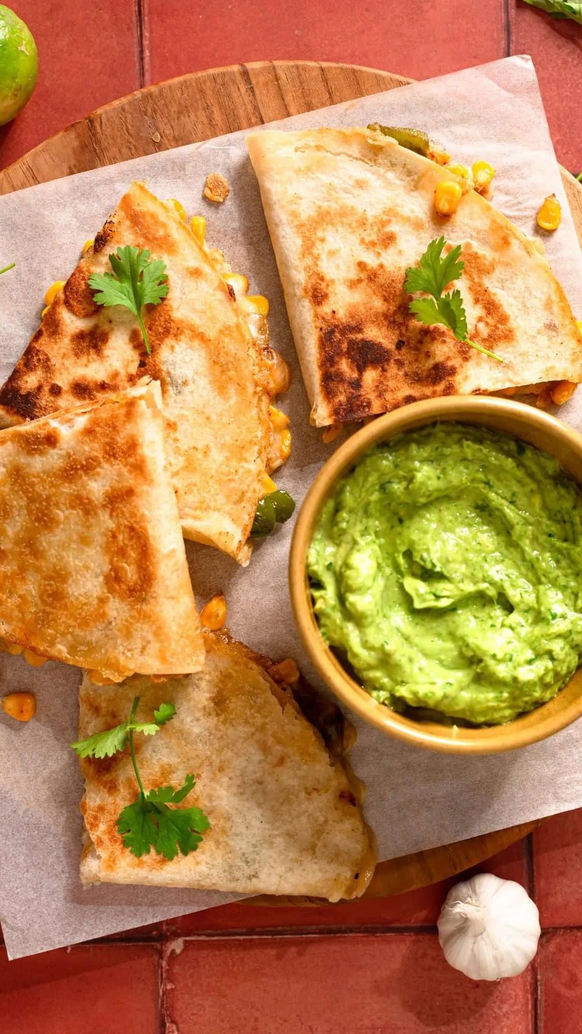 Summer Corn Quesadillas