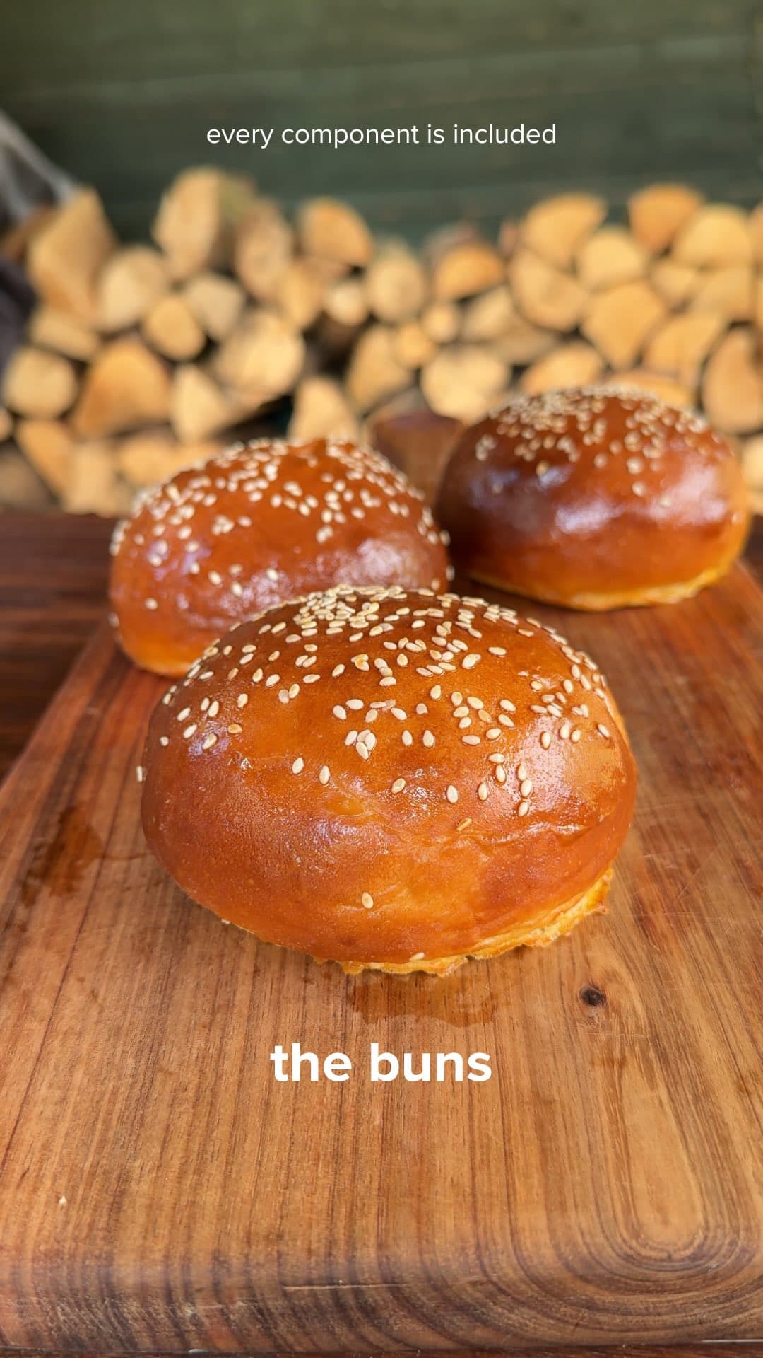 Soft Milk-Brioche Buns