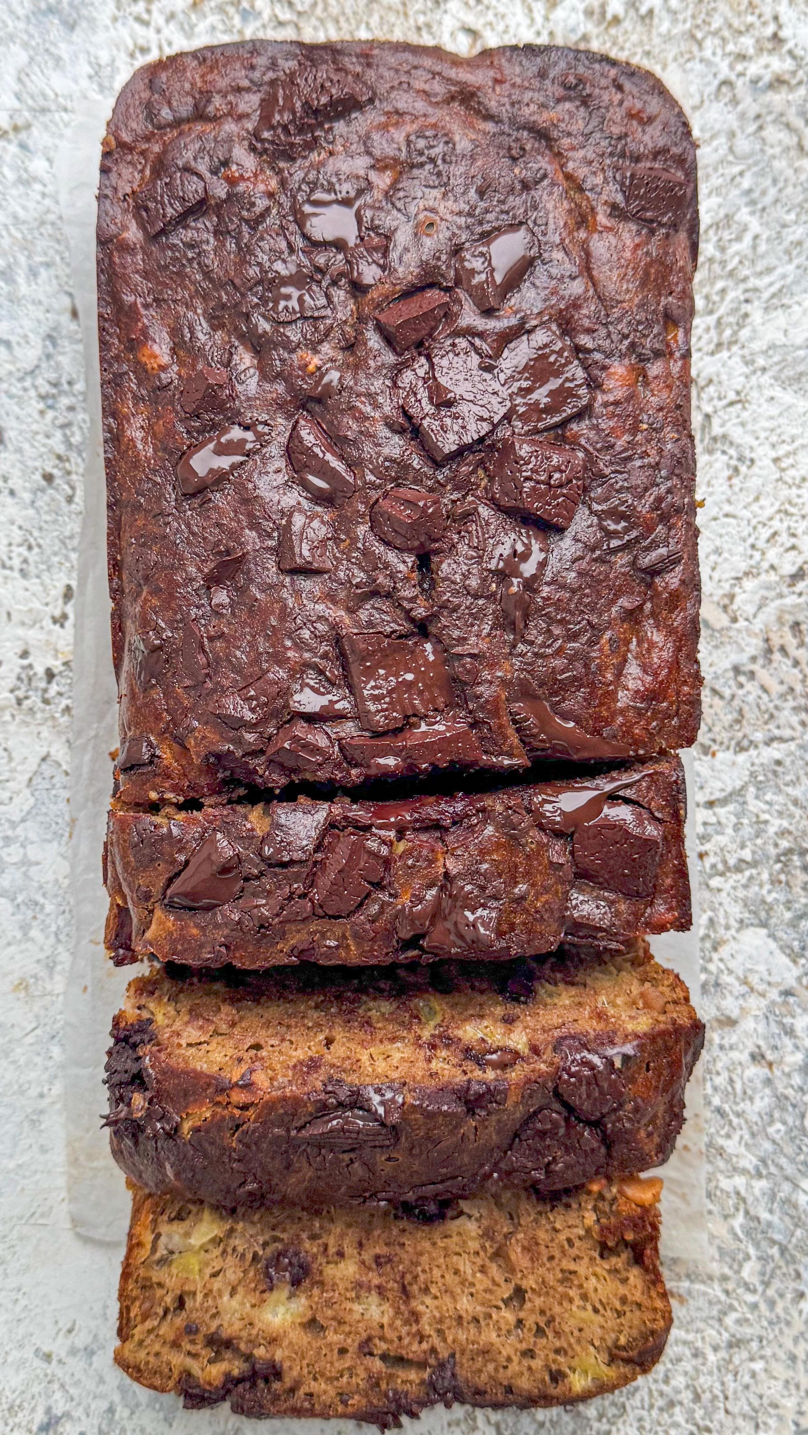Flourless Banana Bread Loaf Cake