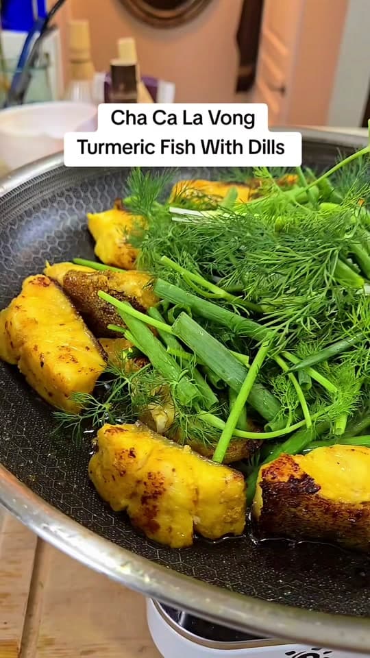 Turmeric and Dill Grilled Fish (Chả Cá Lã Vọng)