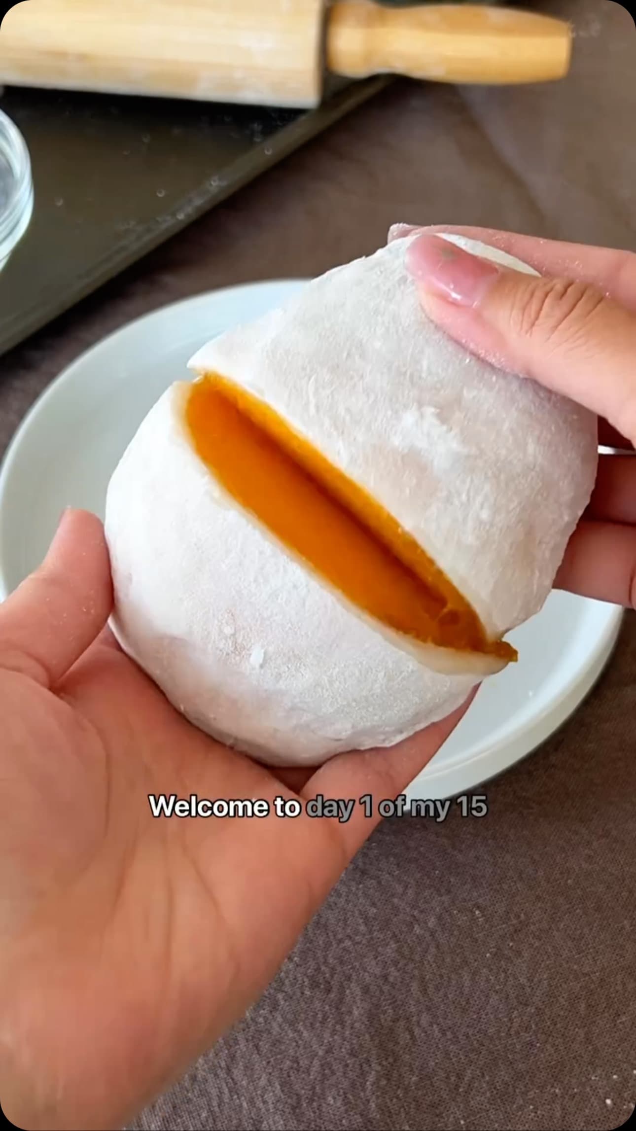 Mango Mochi Balls