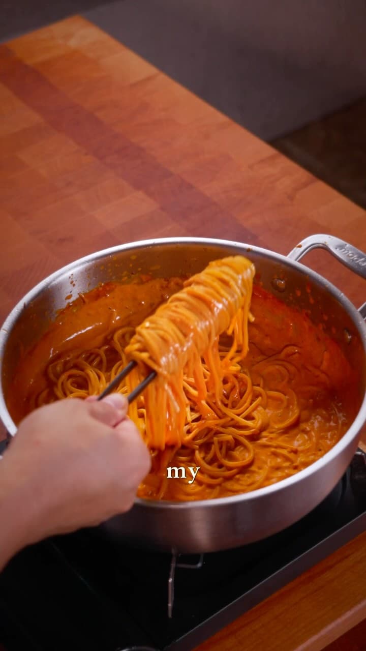 Creamy Tequila Pasta