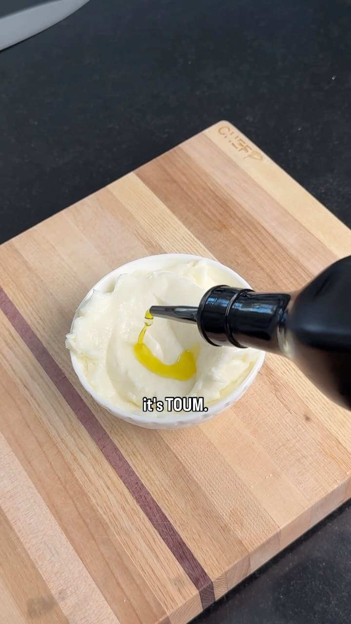 Whipped Garlic Sauce