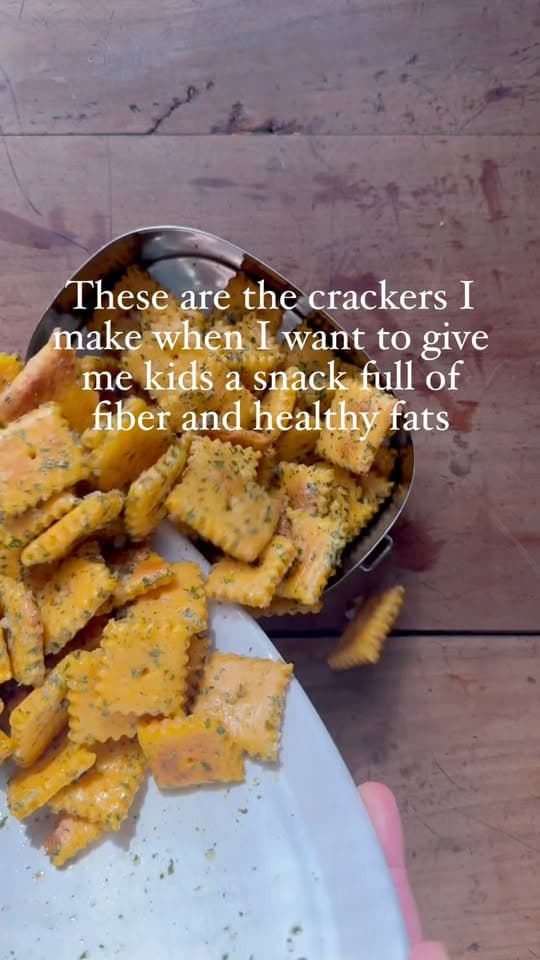 Sweet Potato Crackers