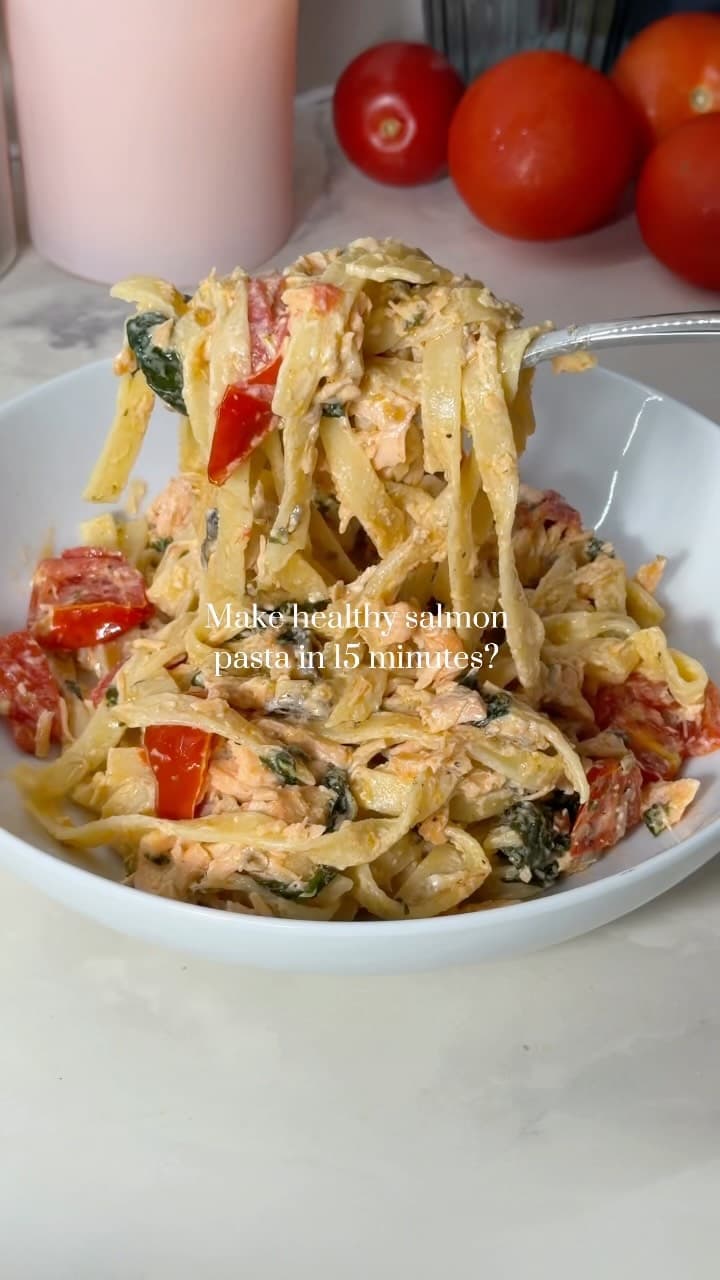 Easy Salmon Pasta