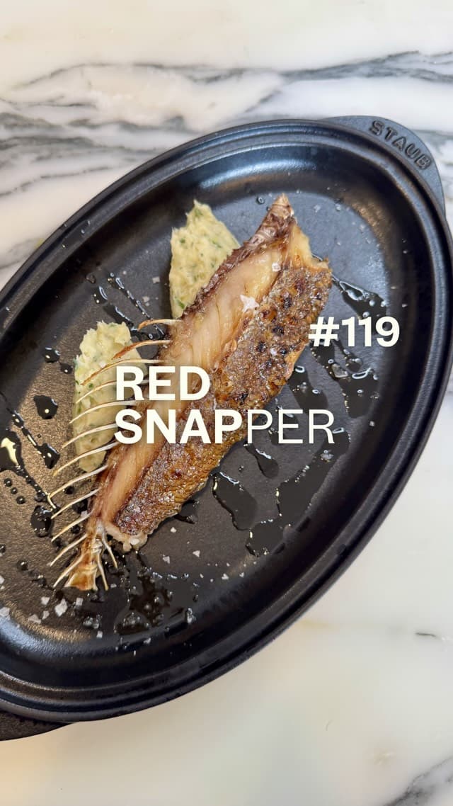 Red Snapper with Brandade