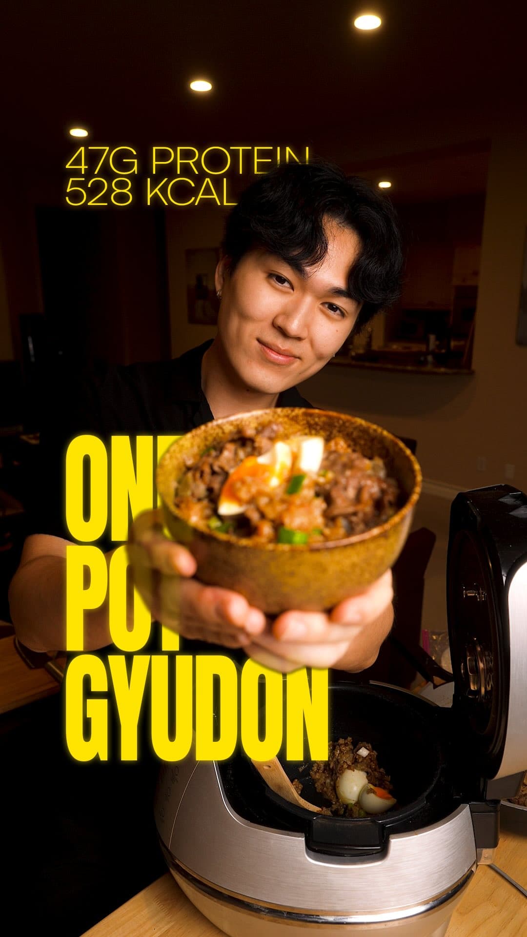 Japanese Gyudon One-Pot Rice Cooker