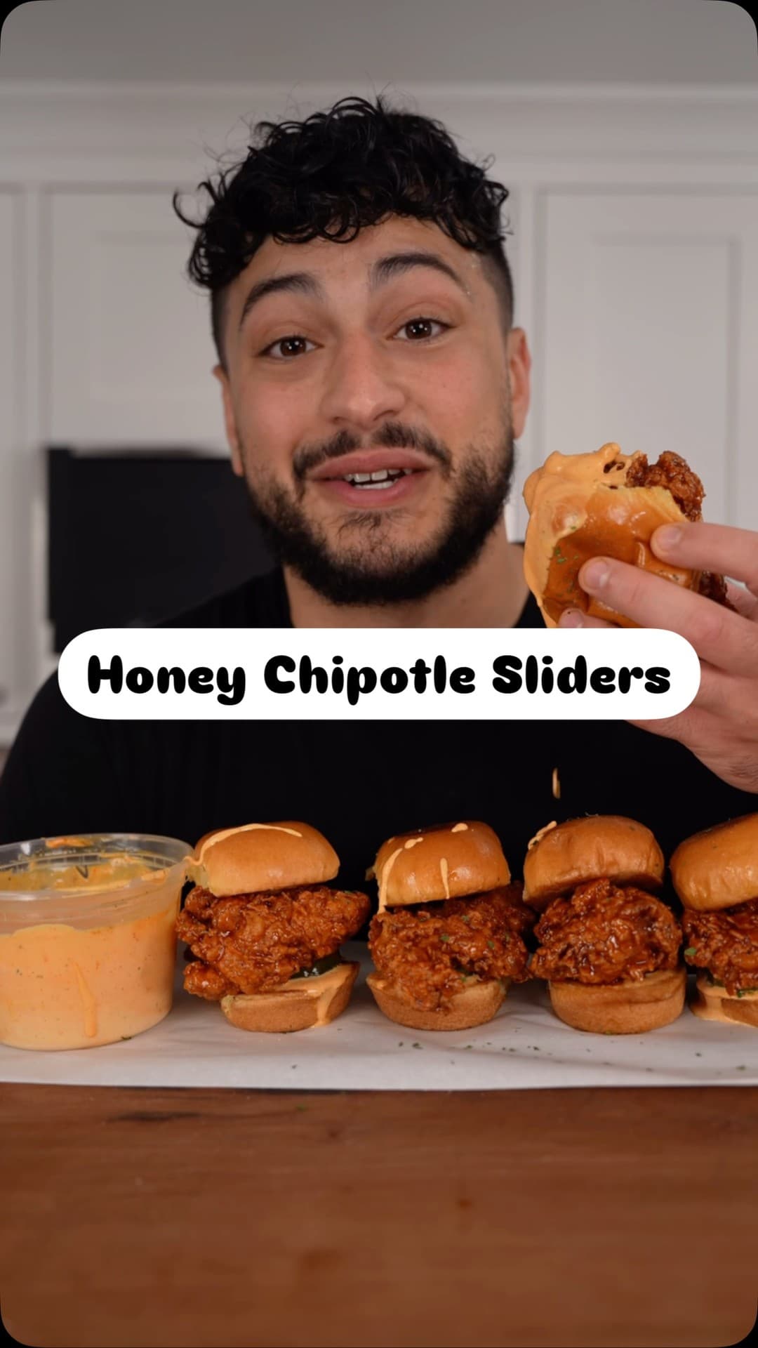 Honey Chipotle Chicken Sliders