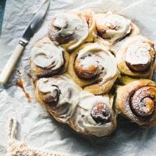 Soft & Gooey Sourdough Cinnamon Rolls