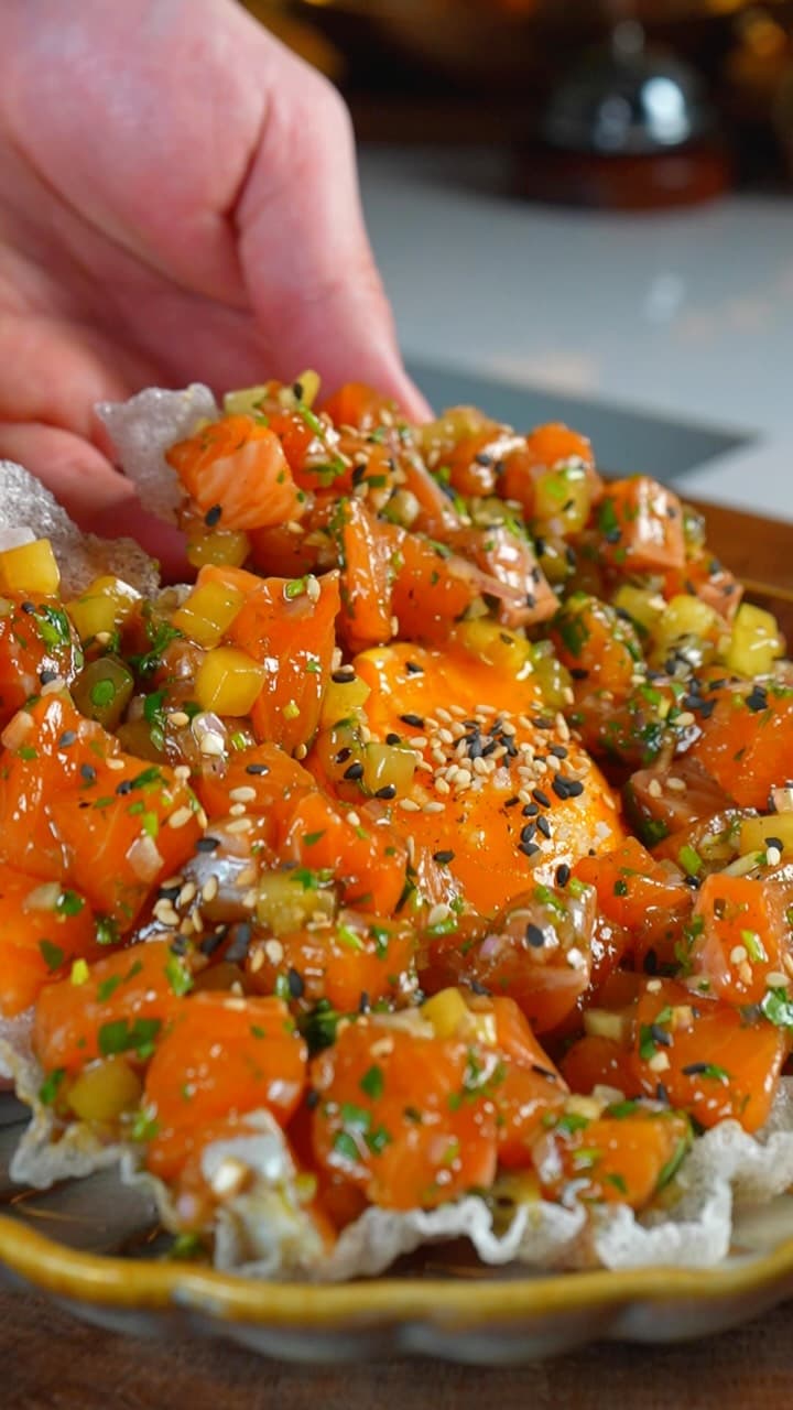 Trout Tartare