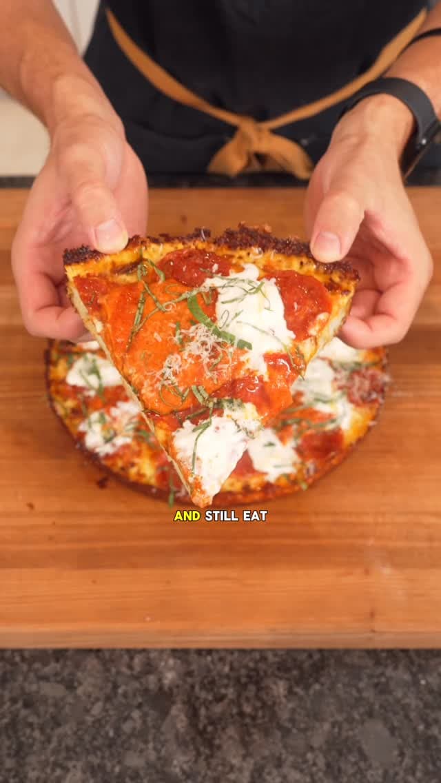 Sesame Crust Pizza with Vodka Sauce