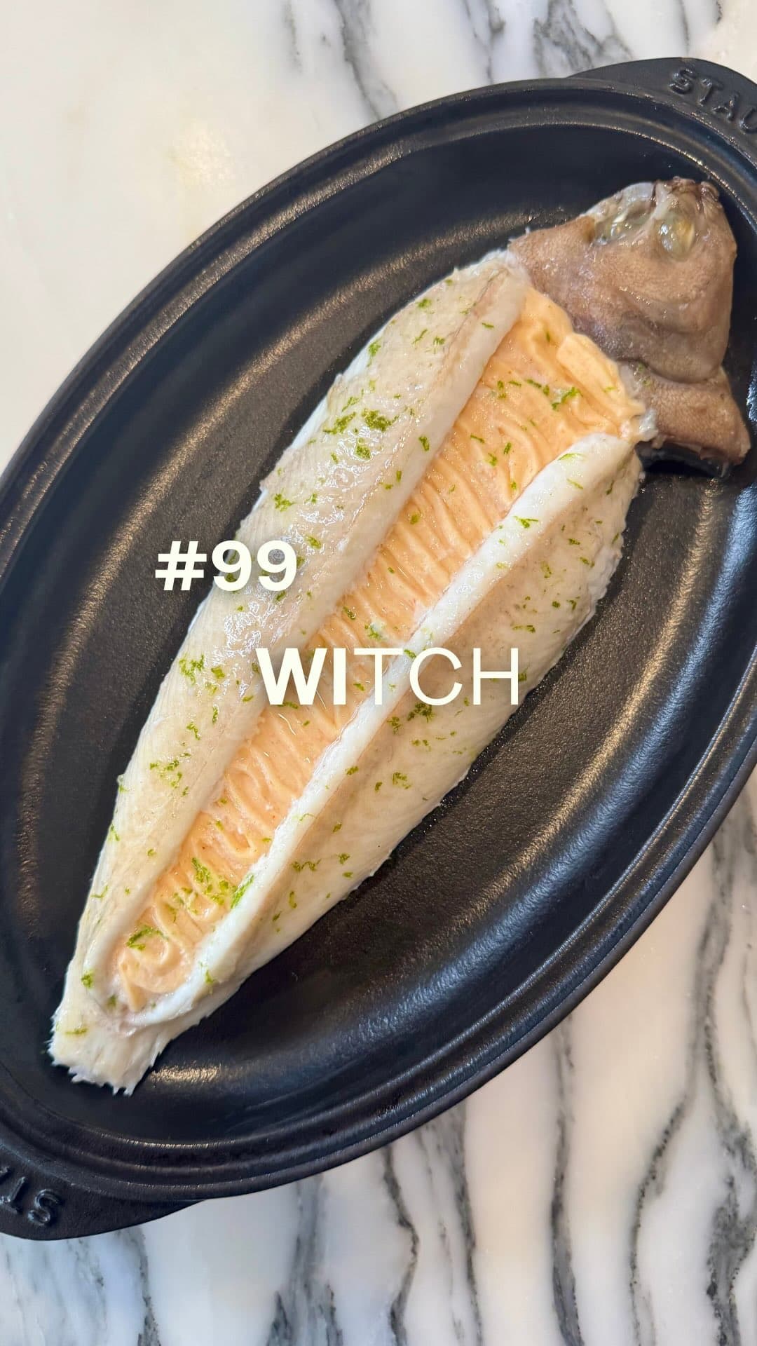 Witch Flounder with Prawn Mousseline