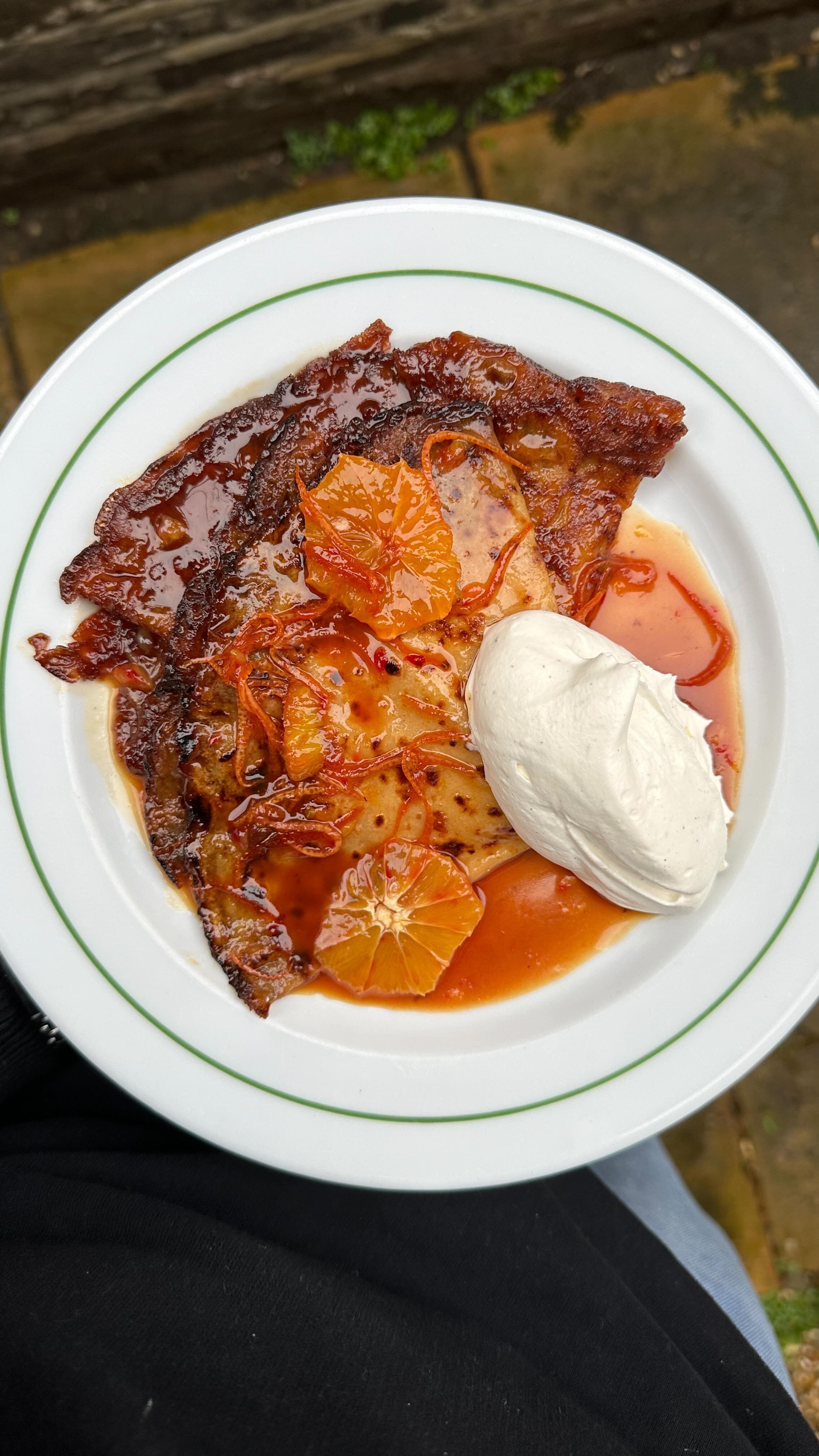 Blood Orange Crêpe Suzette