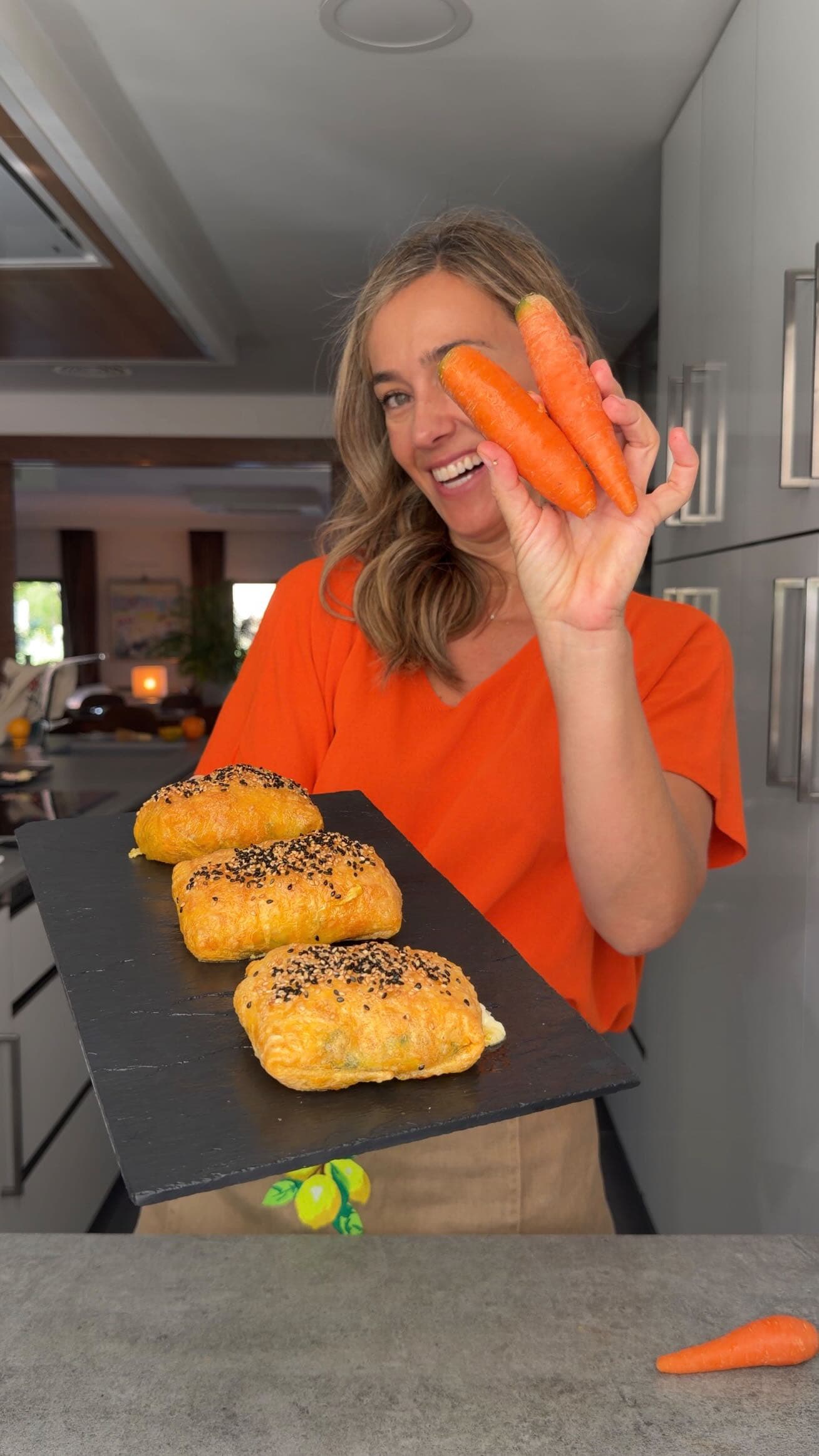 Crunchy Zucchini and Carrot Air Fryer Pockets