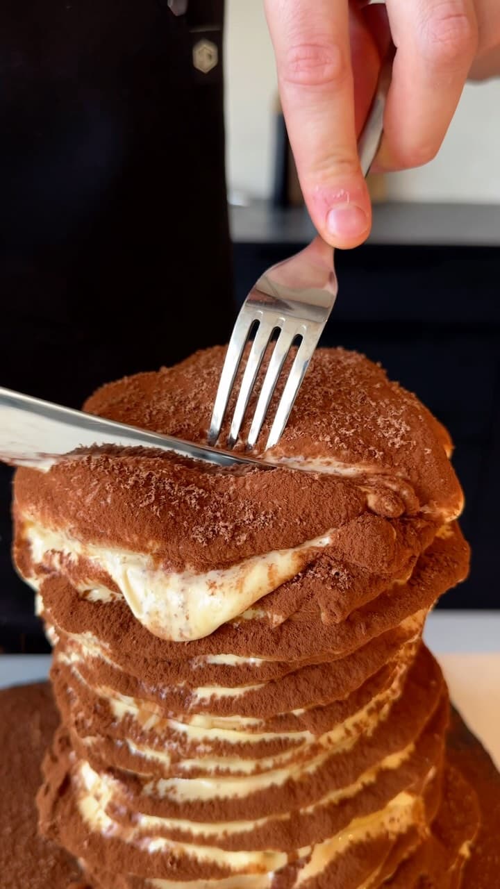 Tiramisu Pancakes