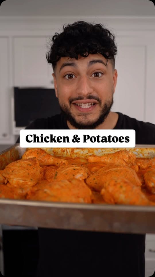 Spicy Marinated Chicken with Potatoes