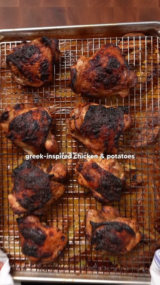 Greek-inspired Chicken and Potatoes