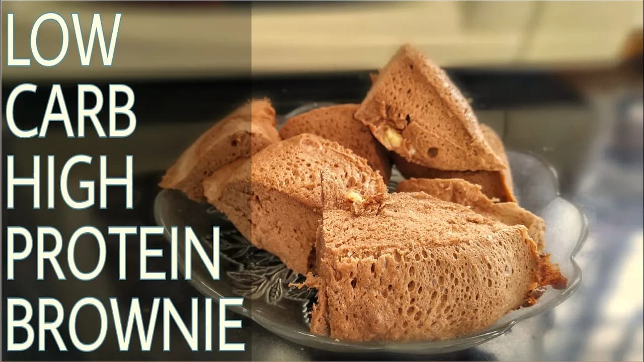 Low Carb High Protein Brownies