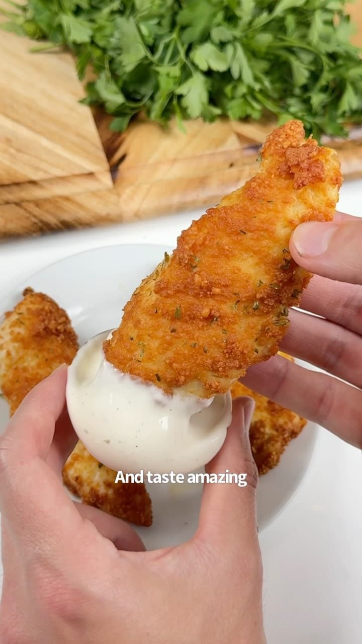 Crispy Zero Carb Chicken Tenders