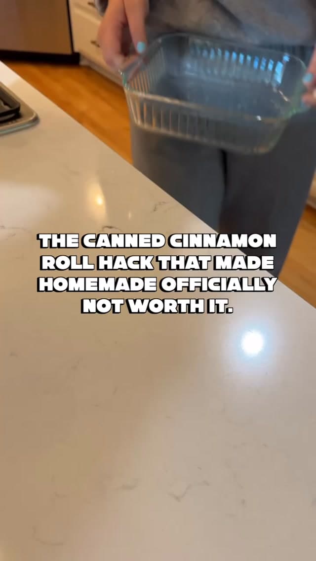 Canned Cinnamon Roll Hack