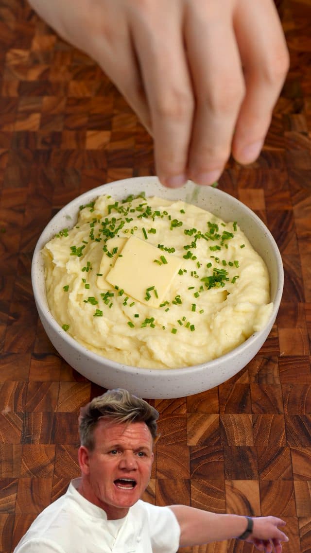 Gordon Ramsay Mashed Potatoes