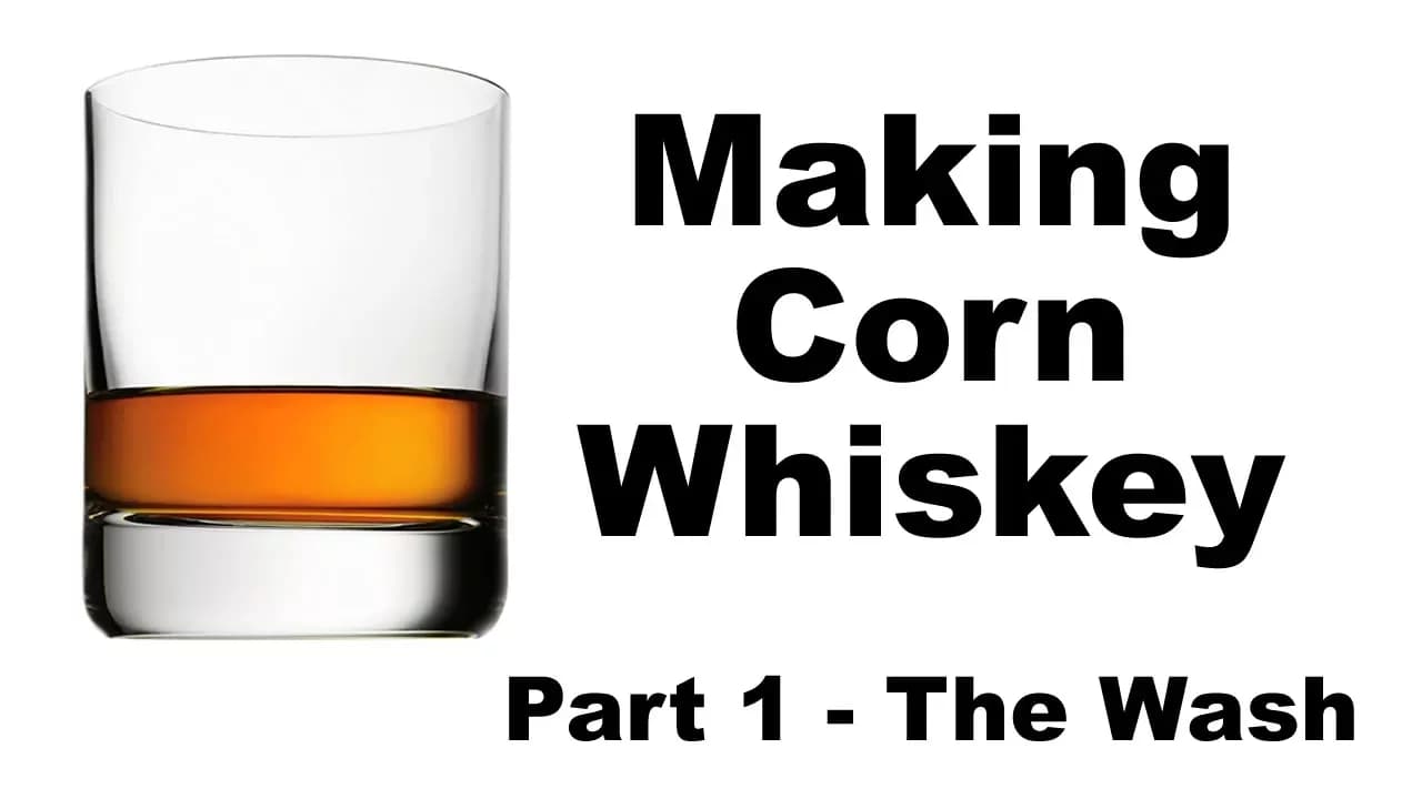 Corn Whiskey Wash (Part 1) by Paul Jacobs, a frame from the YouTube video