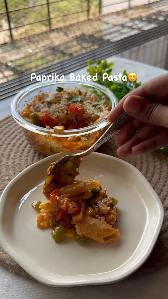 Paprika Baked Pasta