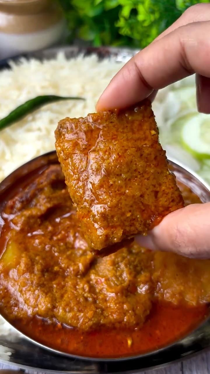 Musur Dal Dhokar Torkari