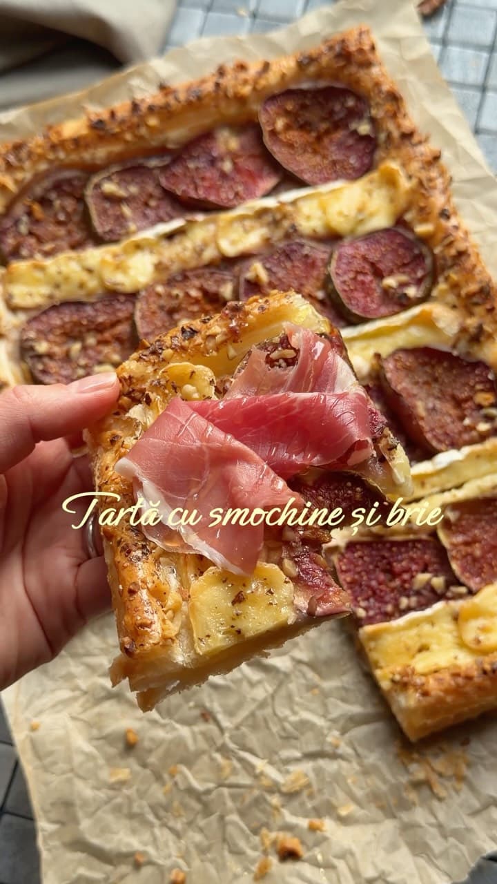 Strawberry and Brie Tart