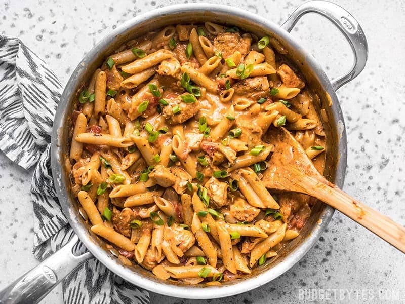 One-Pot Creamy Cajun Chicken Pasta