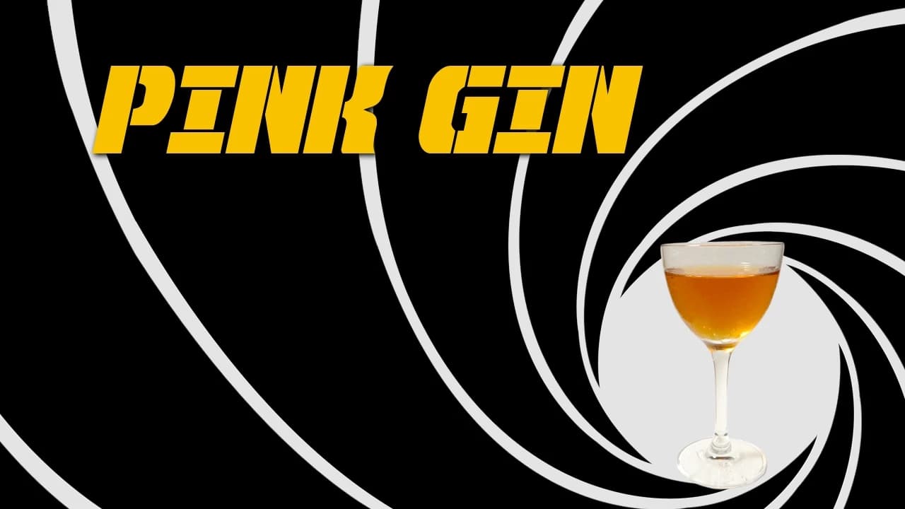 Pink Gin (James Bond Style)