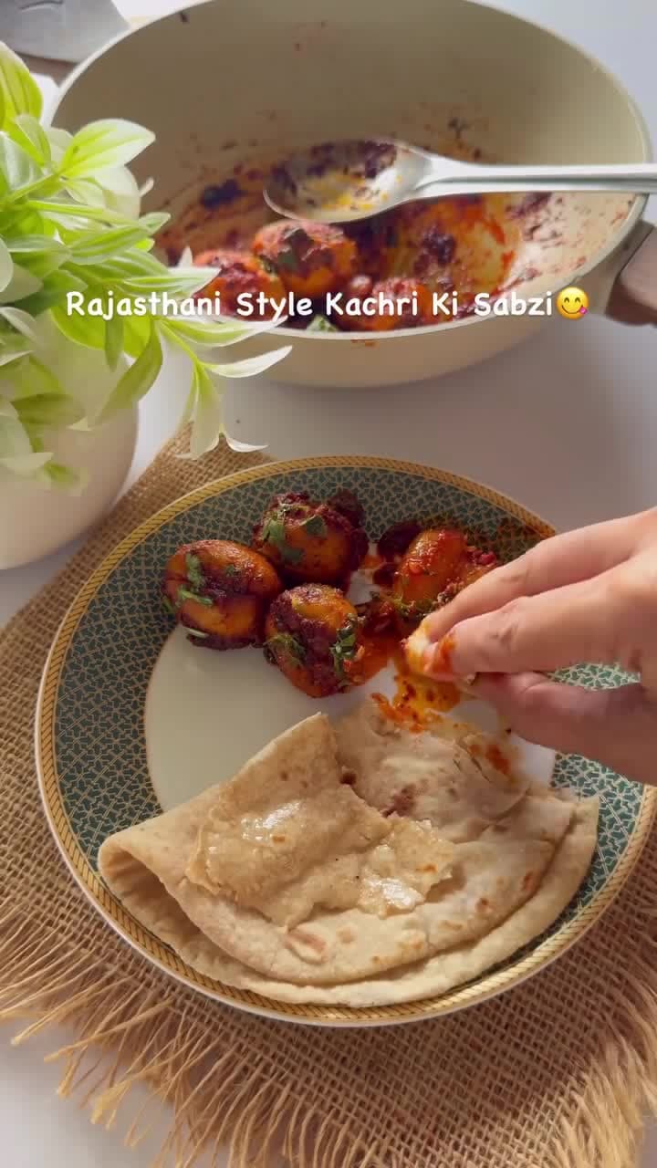 Rajasthani Style Kachri Ki Sabzi