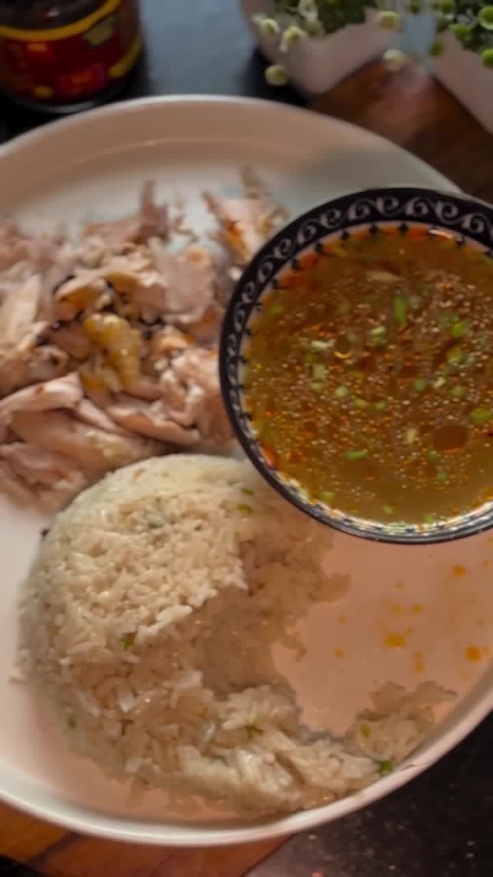 One-Pot Hainanese Chicken Rice