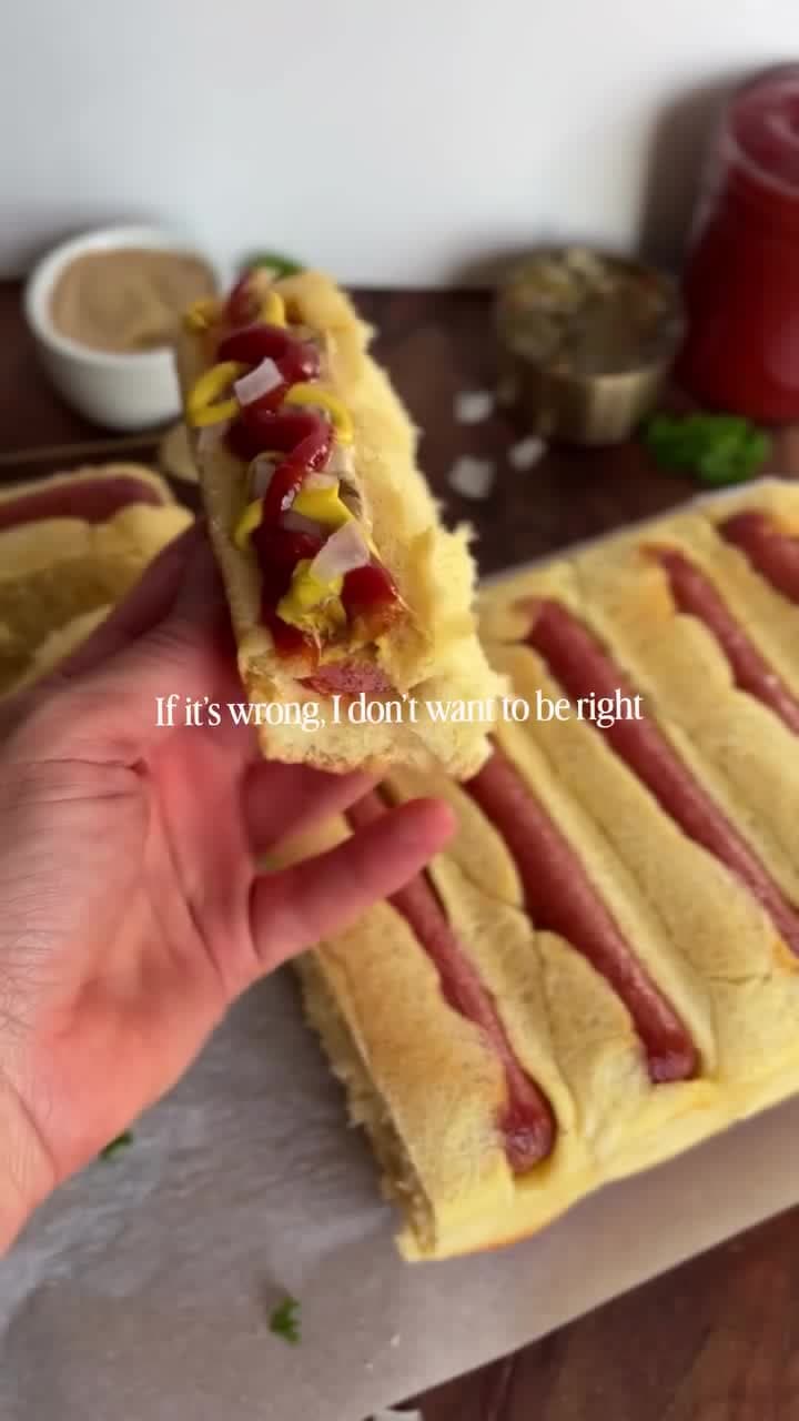 High Protein Baked‑In Hotdog Buns