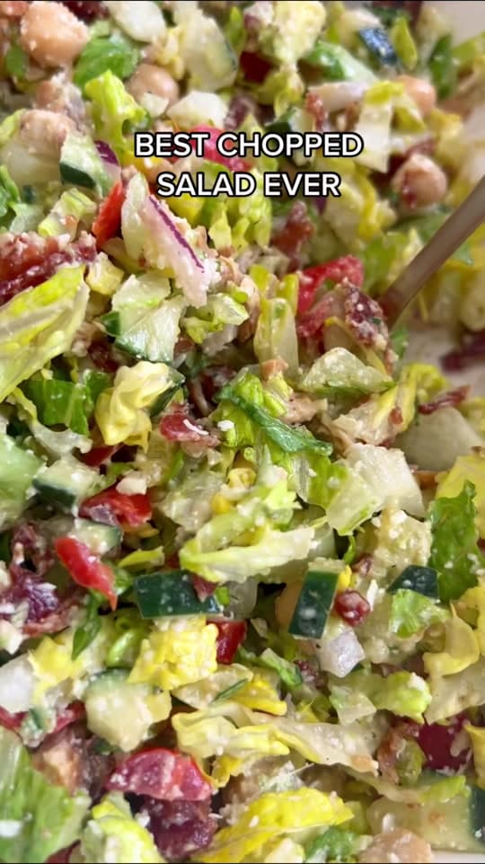 Creamy Lemon Garlic Balsamic Chicken Salad