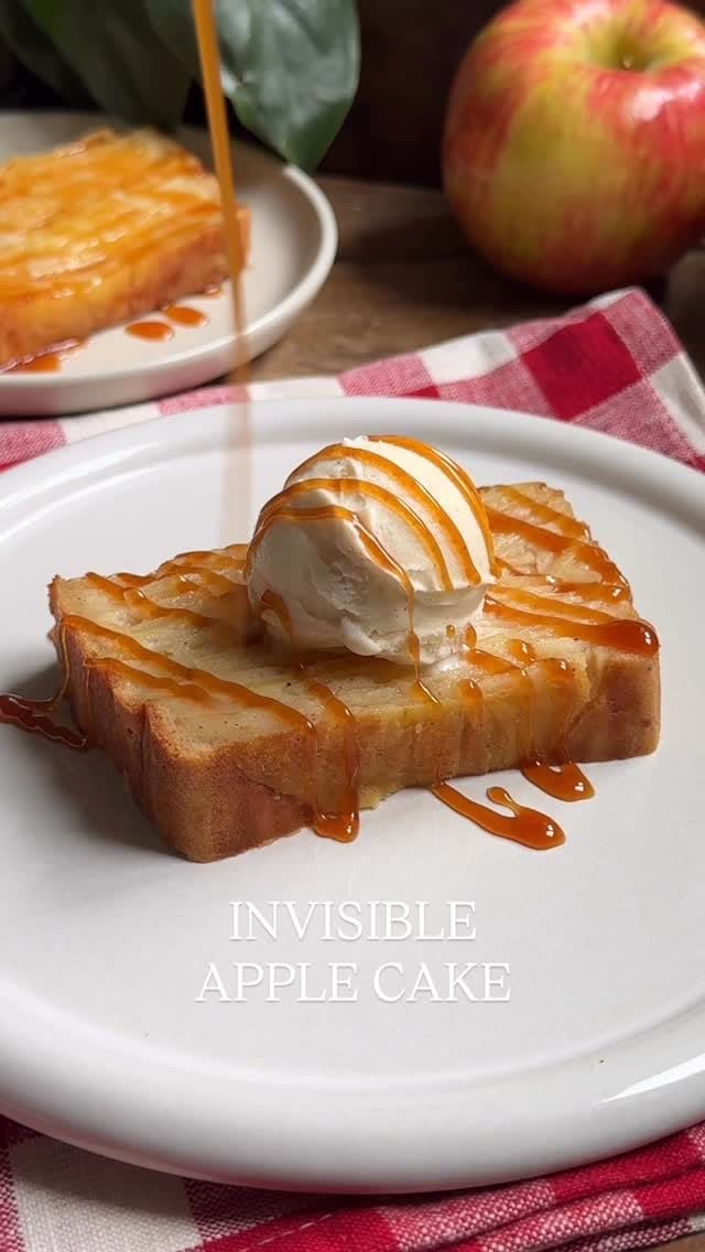 Invisible Apple Cake – 95-Minute Recipe
