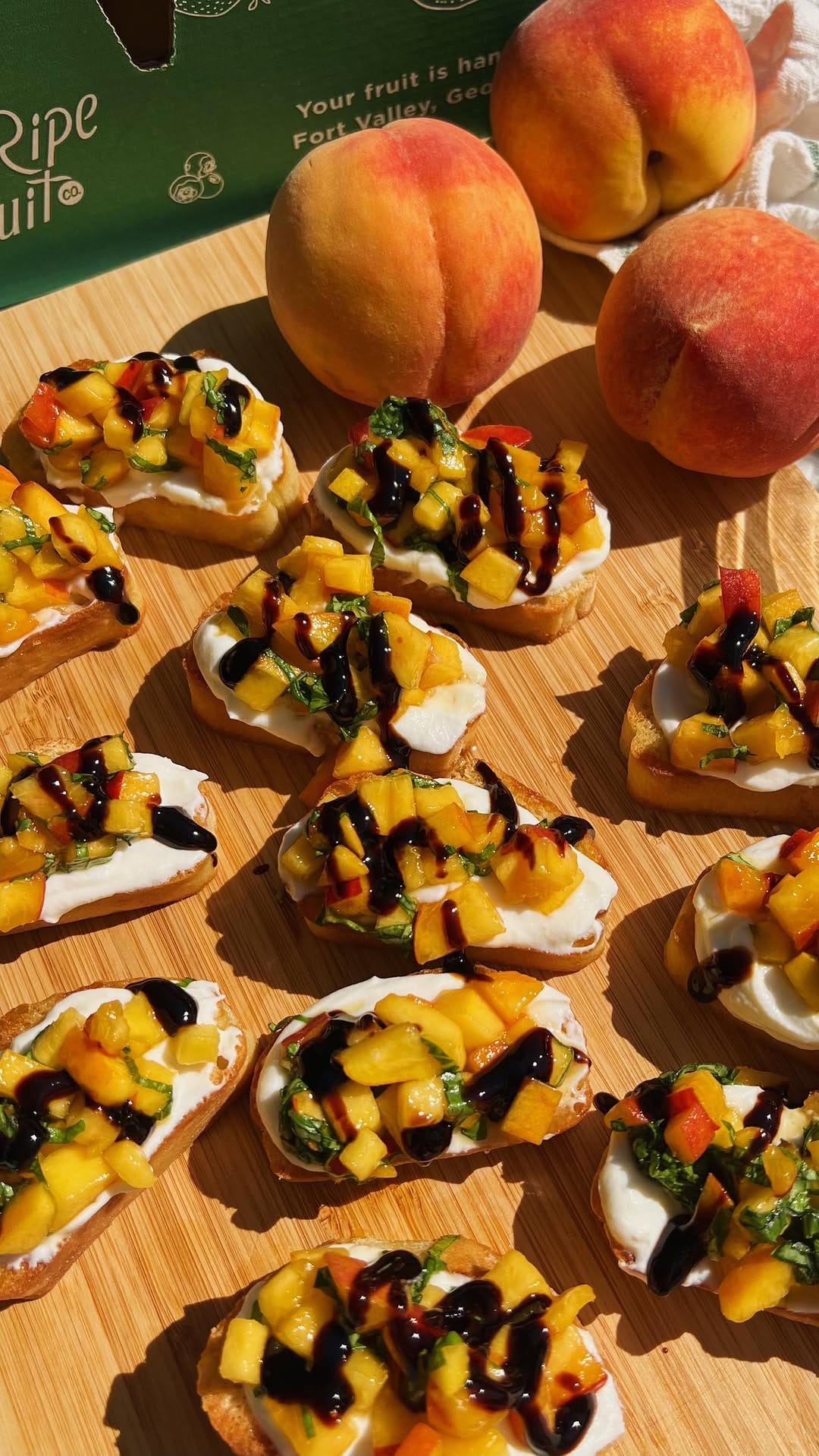 Peach Bruschetta – 32-Minute Recipe