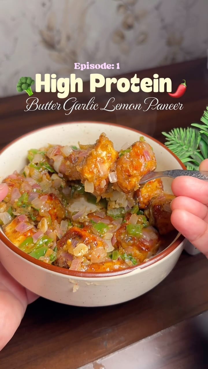 Butter Garlic Lemon Paneer