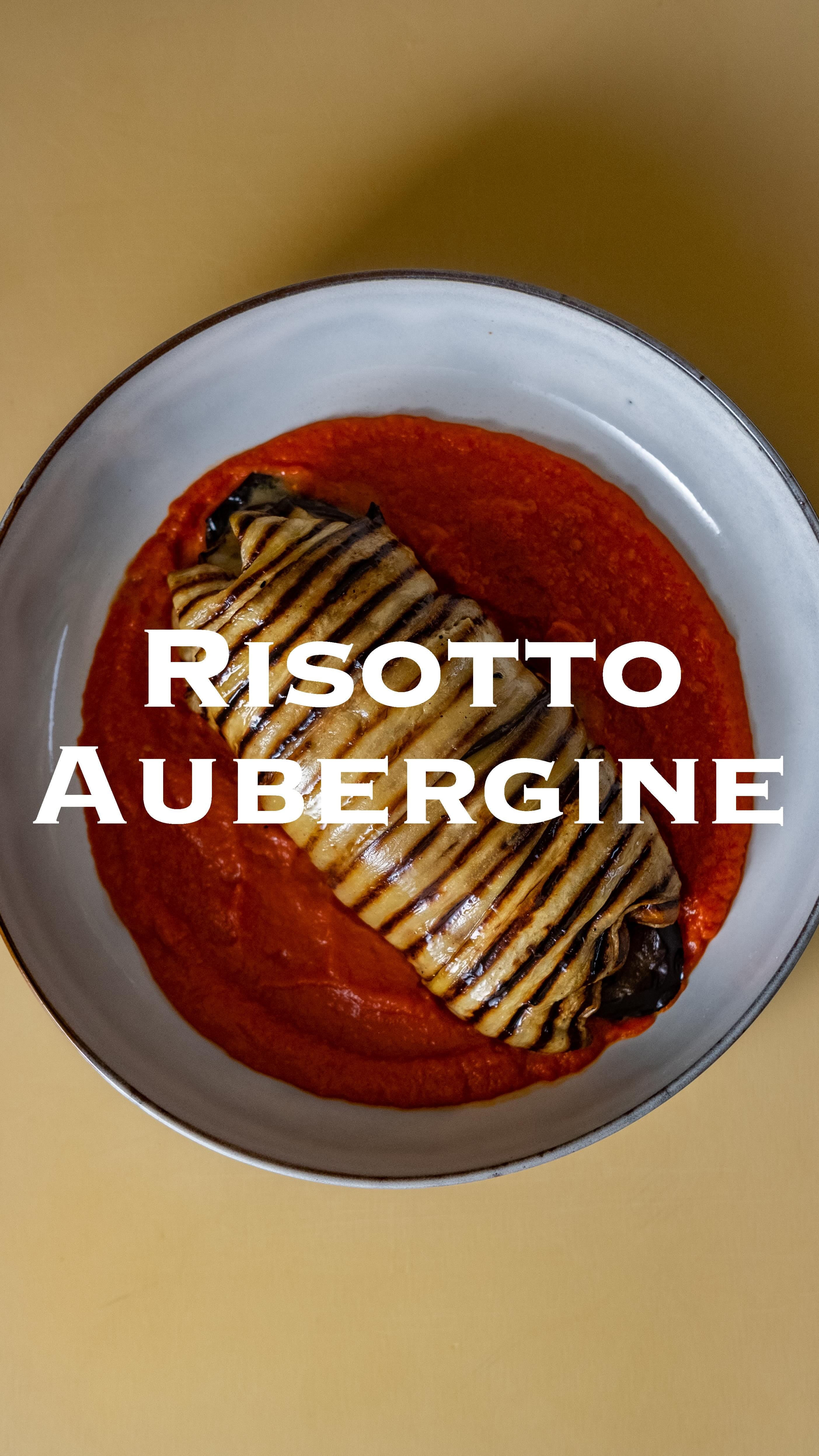 Smoky Aubergine Risotto – 110-Minute Recipe