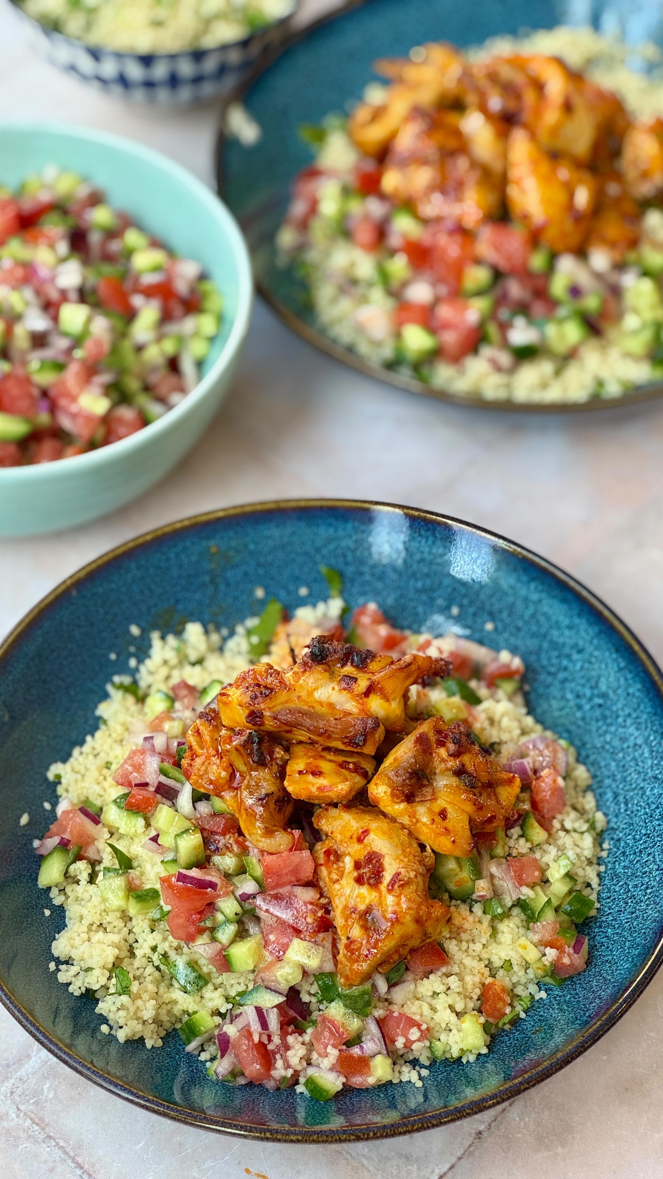 Harissa Chicken Bowls – 35-Minute Recipe