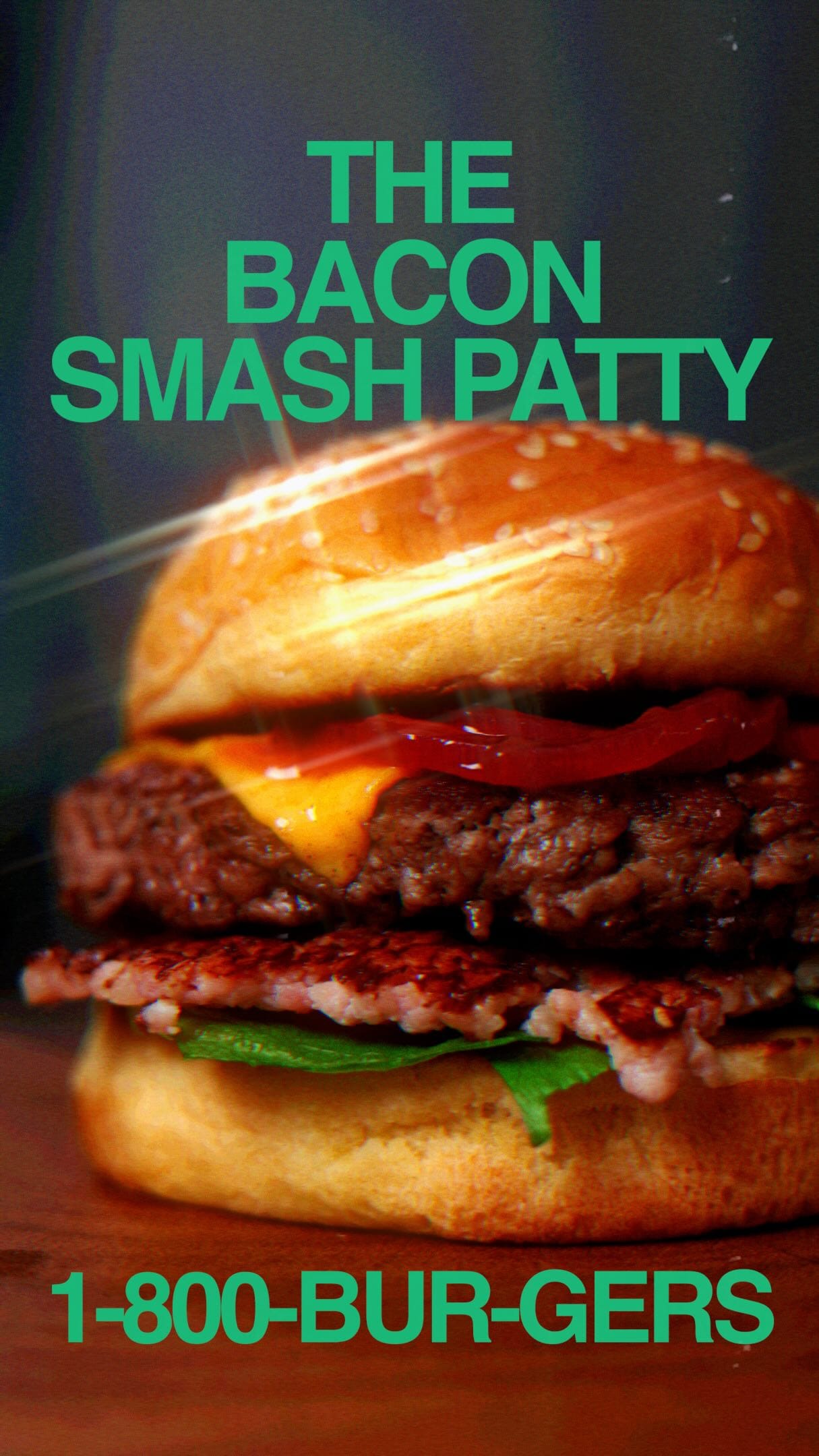 Bacon Smash Patty Burger