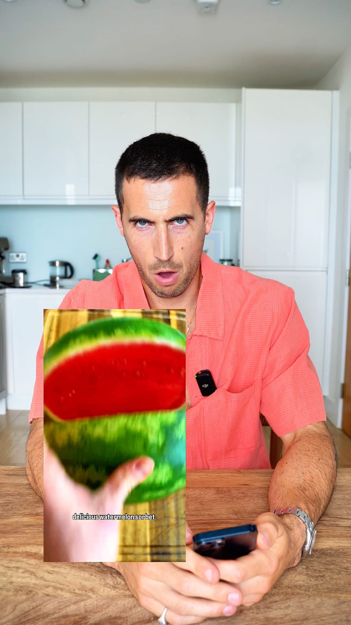 Watermelon Sorbet – Freezer Method Recipe