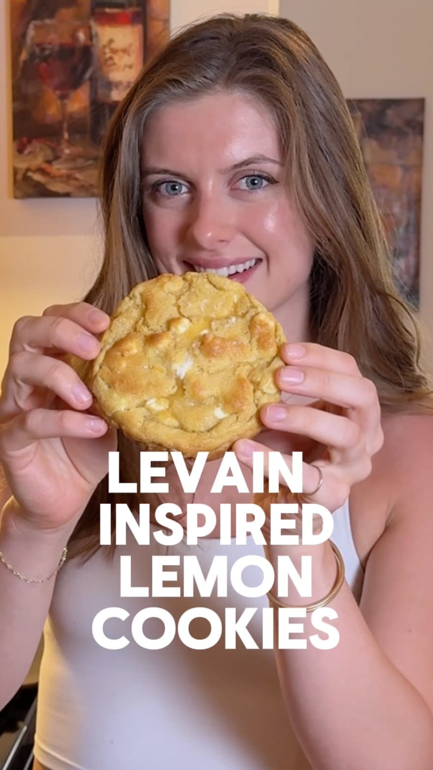 Levain-Inspired Lemon White Chocolate Cookies Recipe