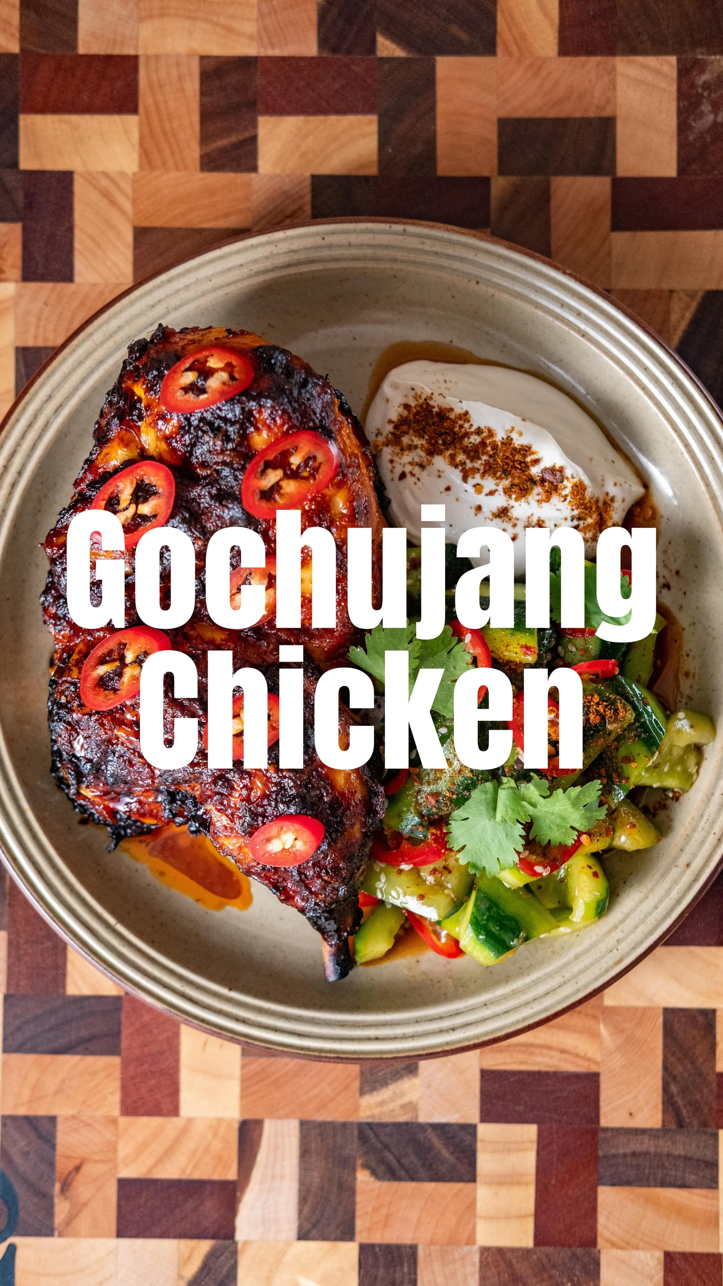 Gochujang-Marinated Chicken - Air Fryer Recipe