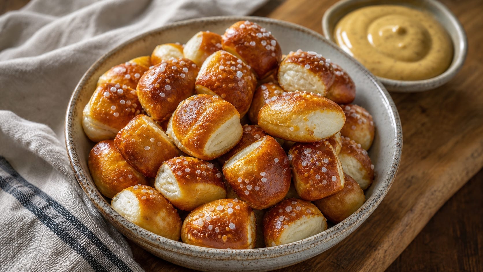 Sourdough Discard Pretzel Bites – Oven Baked Recipe