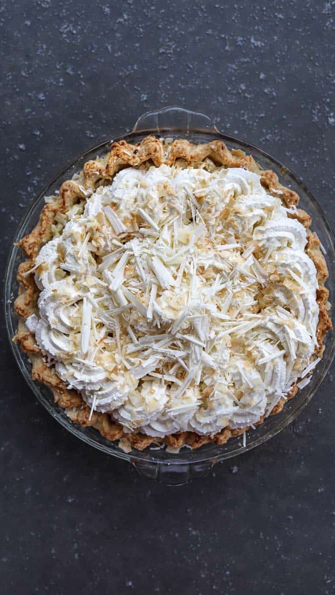 Triple Coconut Cream Pie Recipe