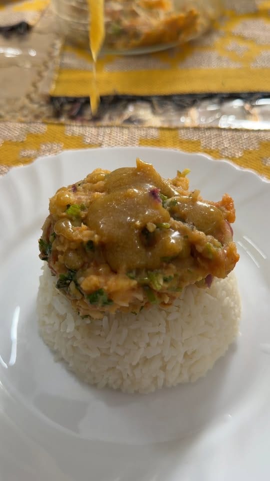 Tomato and Potato Bhorta with Rice – 25-Minute Recipe