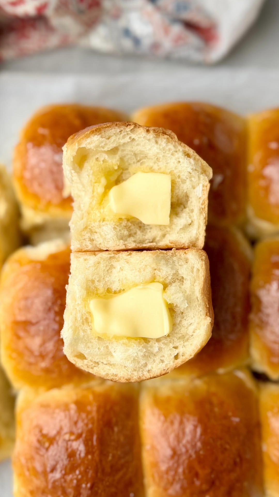 Soft, Fluffy, Buttery Sourdough Discard Dinner Rolls Recipe